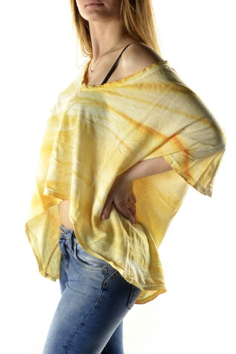 525 Yellow Oversized T-Shirt F0433 525
