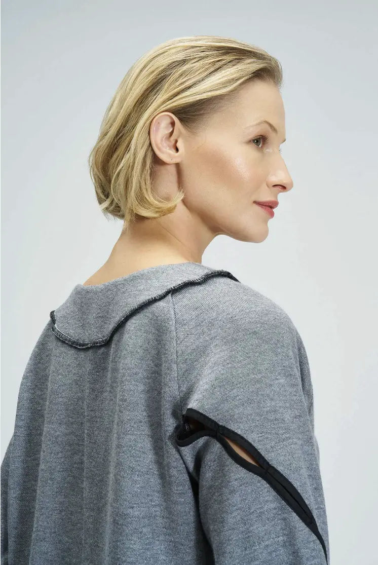 Bize Gray Cardigan 24W-BZ1029 Bize