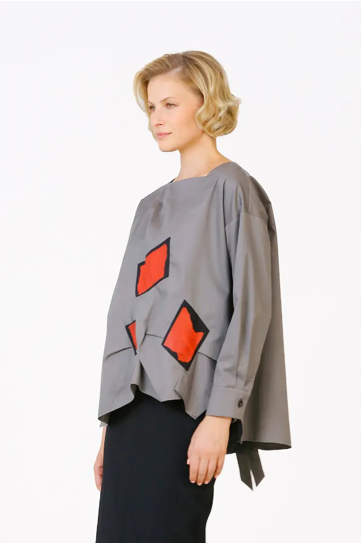 Bize Patched Shirt 24W-BZ110 Bize