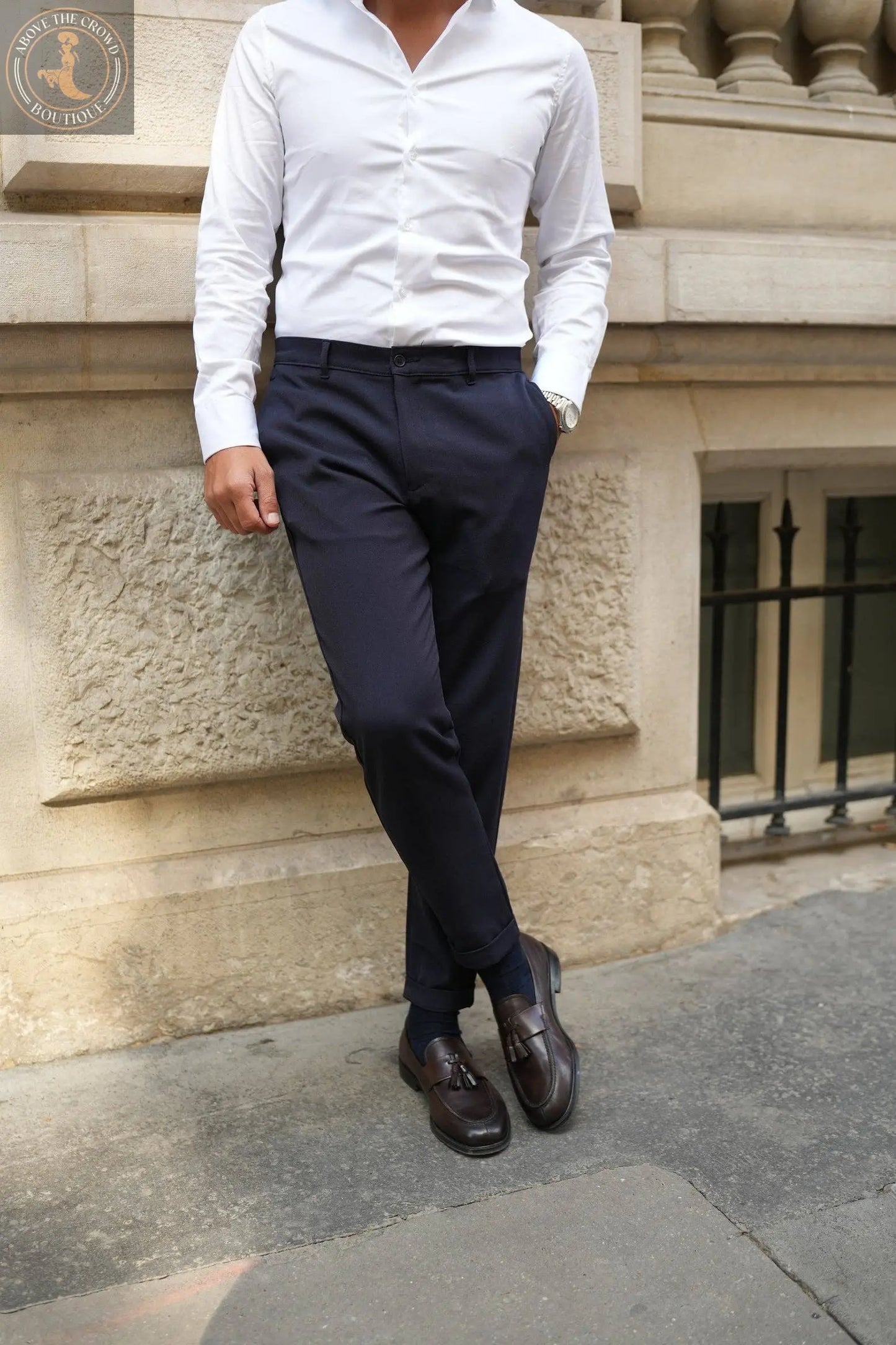 Blue Chino Men Navy Pants 620342 DONATO