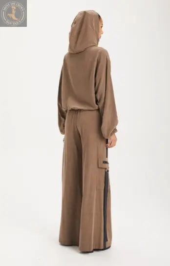 H-4 Women Hooded Oversized Top 3055 H-4