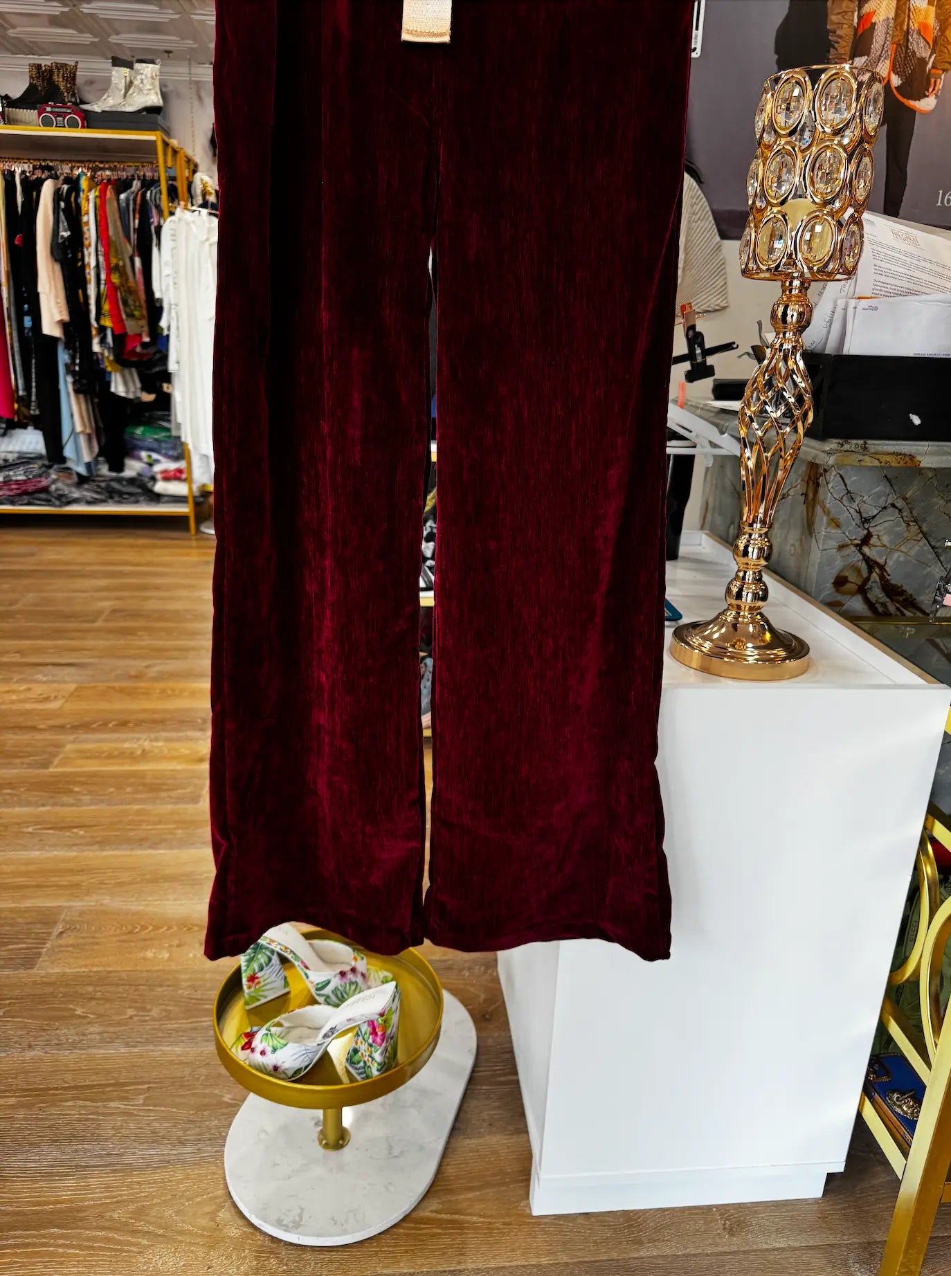 Karma Velvet Palazzo Pants Karma