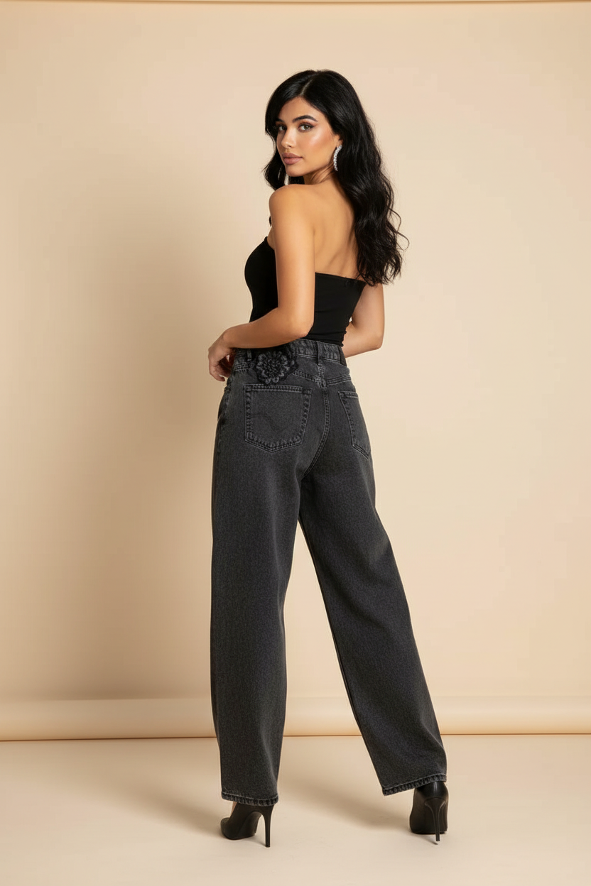 Zanardi Fashion Grey Barrow Style Jeans