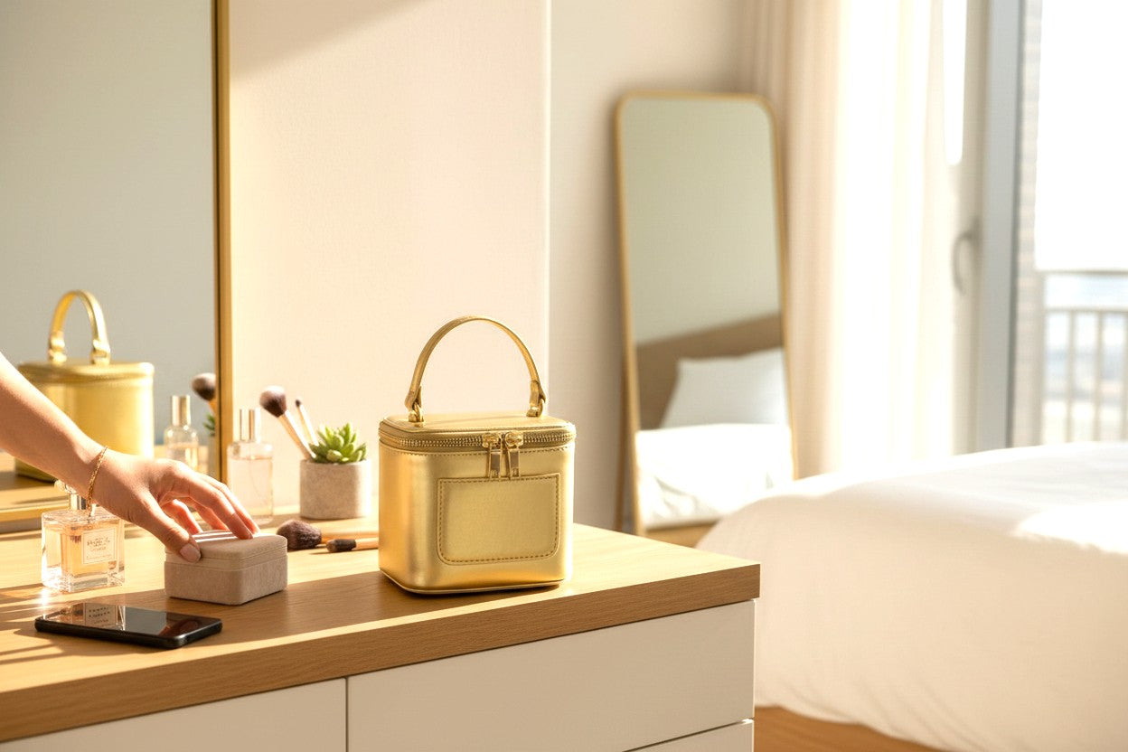 Mini Box Cross Strap Bag