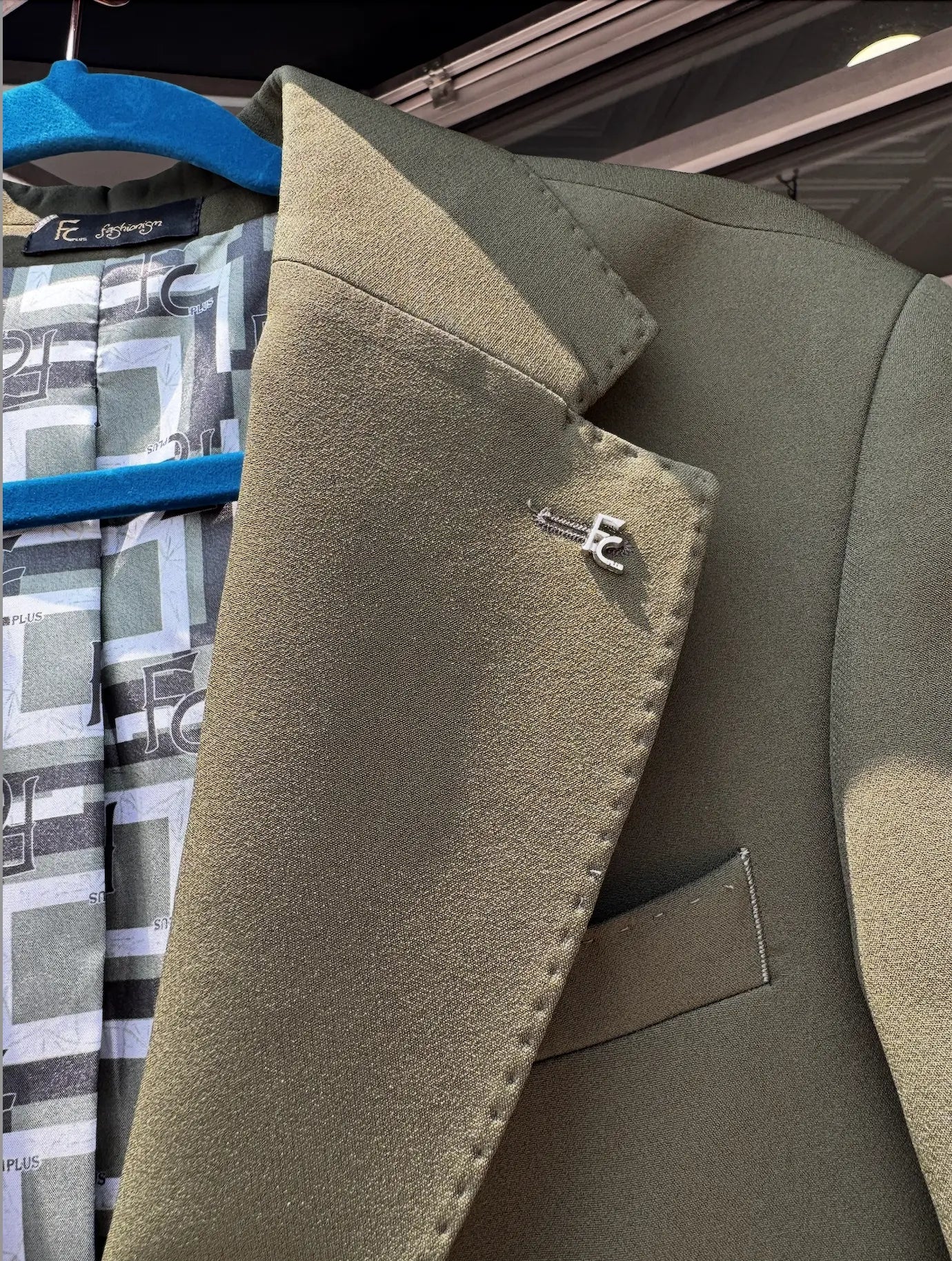 Men’s European Tailored Stretch Club Blazer: Distinctive Style, Unmatched Comfort FCplus-Men's Fashion