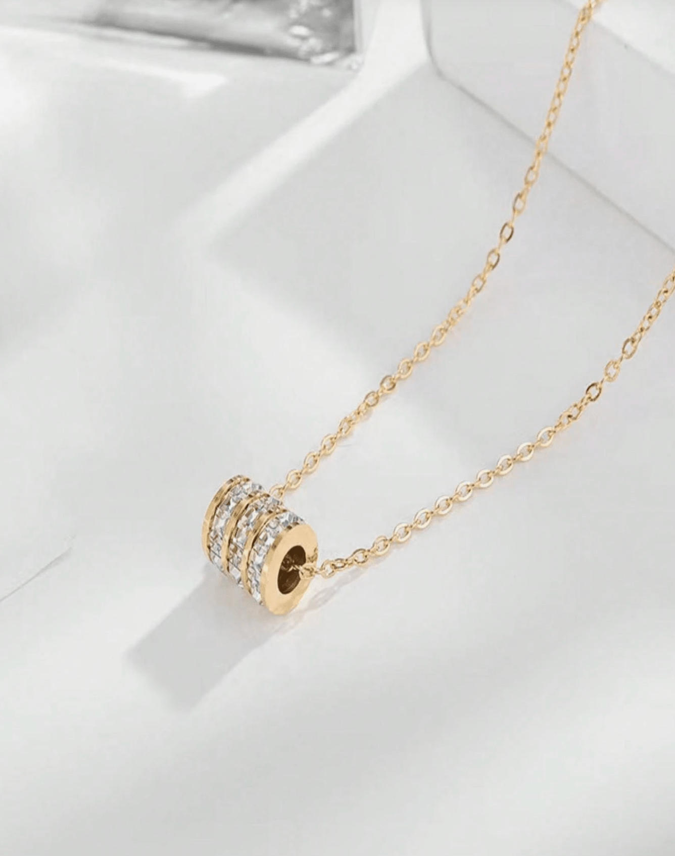 Luxury Crystal Gold Jewelry Set - Above the Crowd Boutique