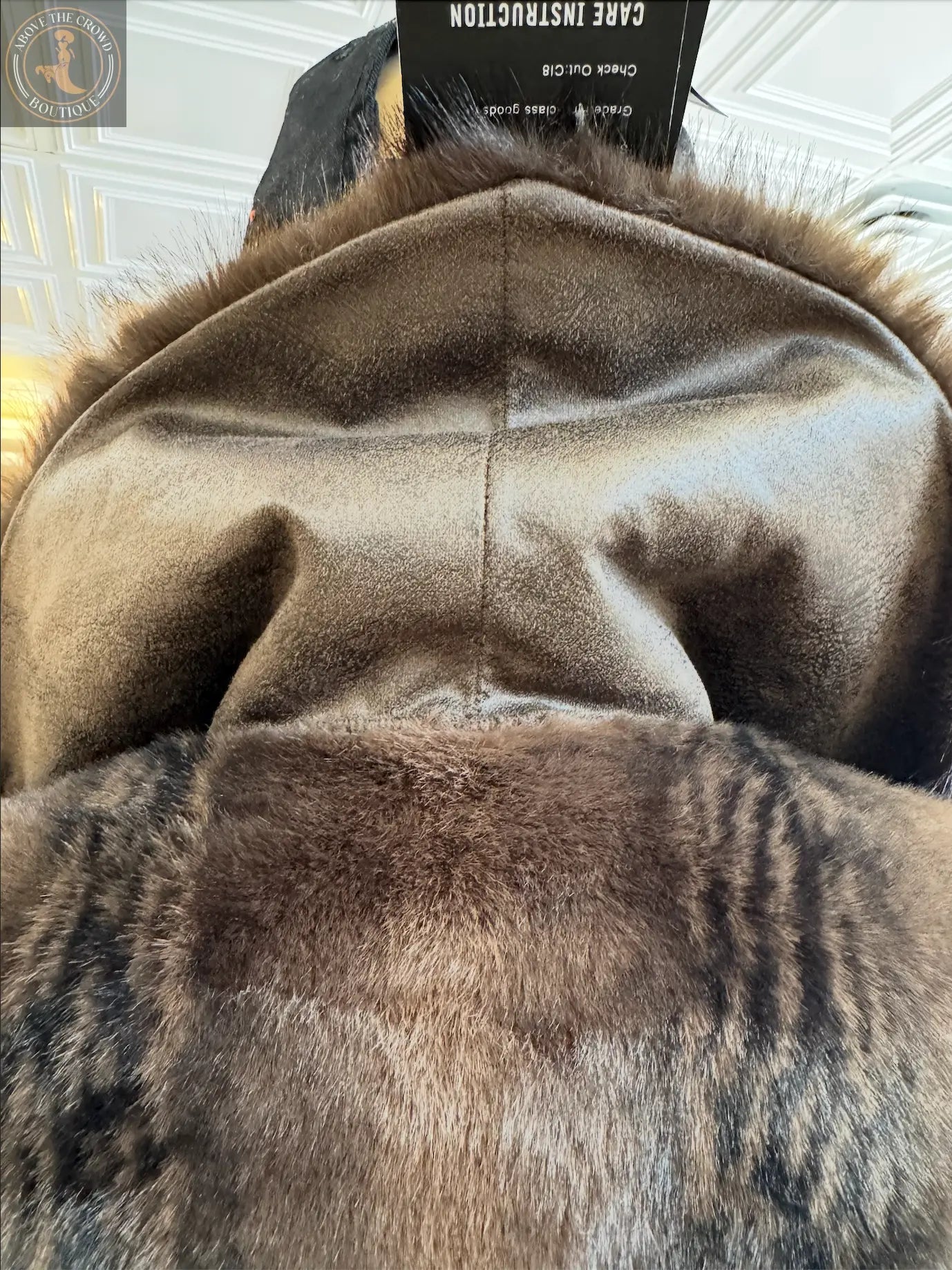 Women's Faux Fur Mink Coat – Distinct European Style Statement Karma