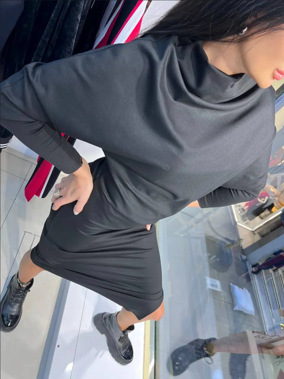 Zanardi Fashion Asymmetric Drunk Dress MC7388 Zanardi Fashion