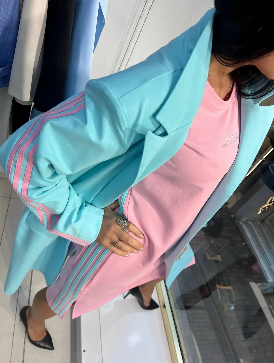 Zanardi Fashion Plus Size Dress and Jacket Set MSA-021-B Zanardi Fashion