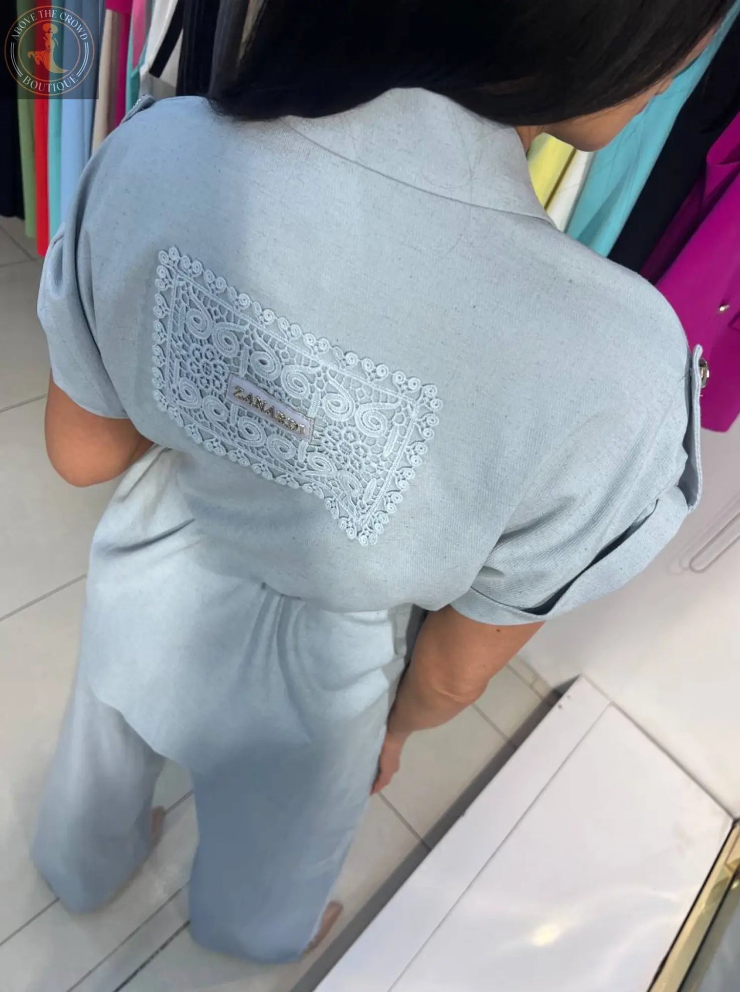 Zanardi Fashion Women Pants Suit MC7451 Zanardi Fashion