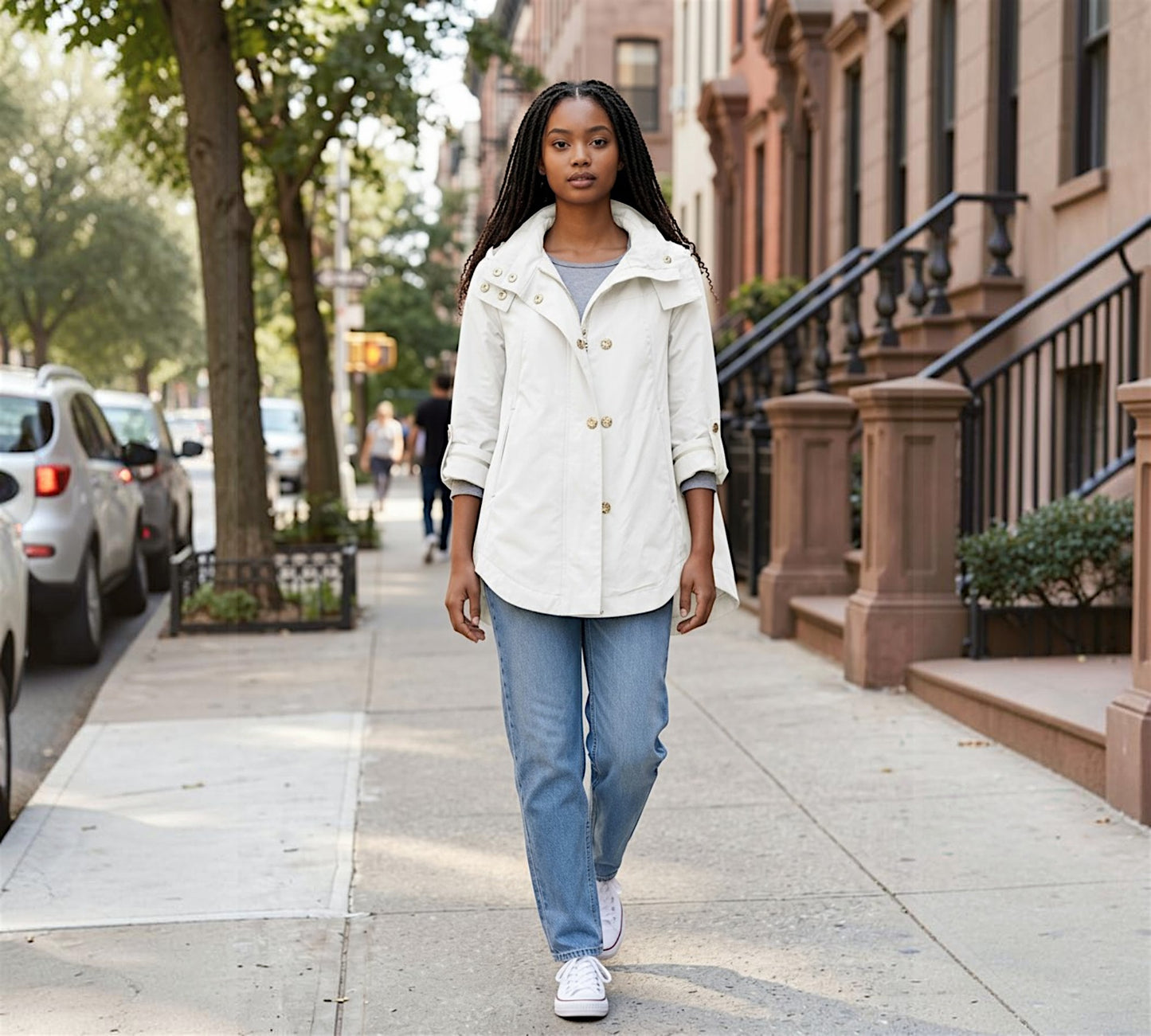 Ciao Milano “Savina” Water-Resistant Jacket - Above the Crowd Boutique