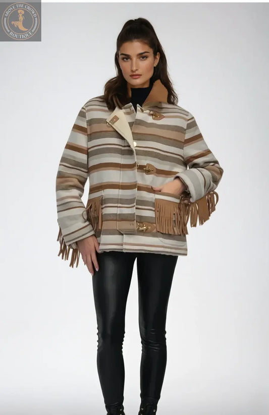 Ciao-Milano-Striped-Fringe-Jacket-Outfit-Ideas-Casual-to-Semi-Formal-Styling-Tips Above The Crowd Boutique