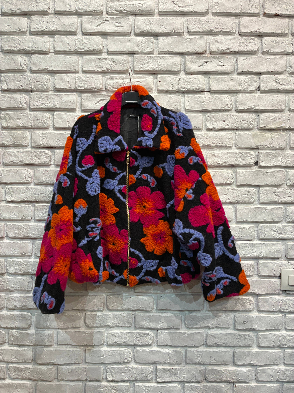 3D Floral Bouclé Wool Jacket – French Design - Above the Crowd Boutique