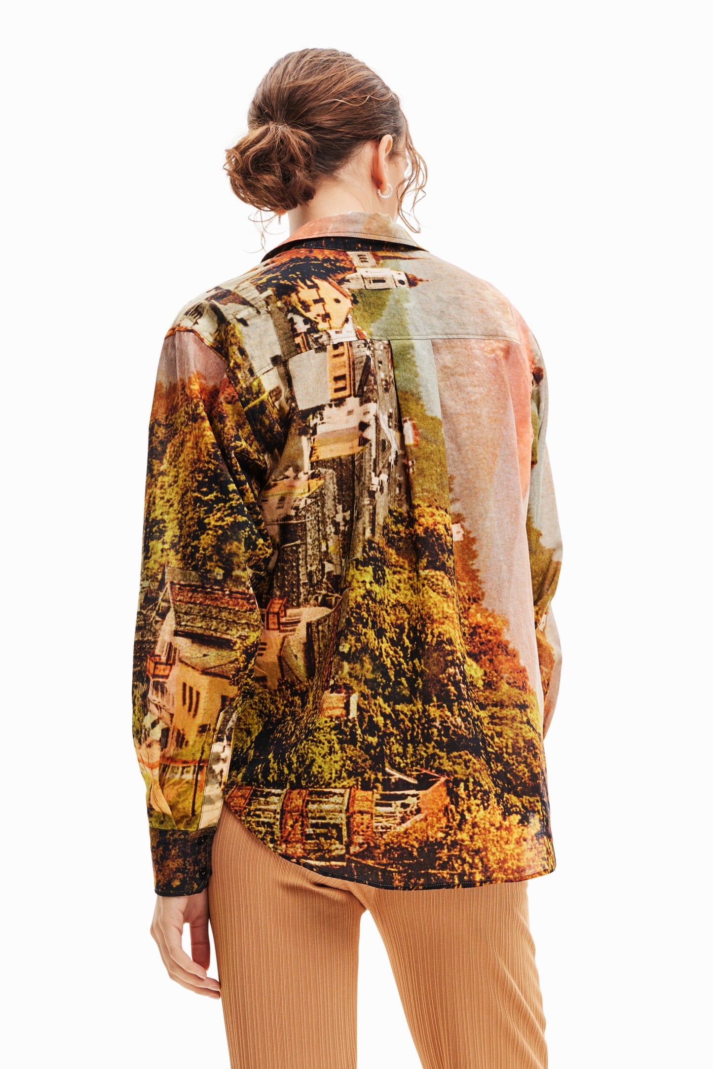 Desigual Paisaje Lacroix  Shirt 23WWCW32