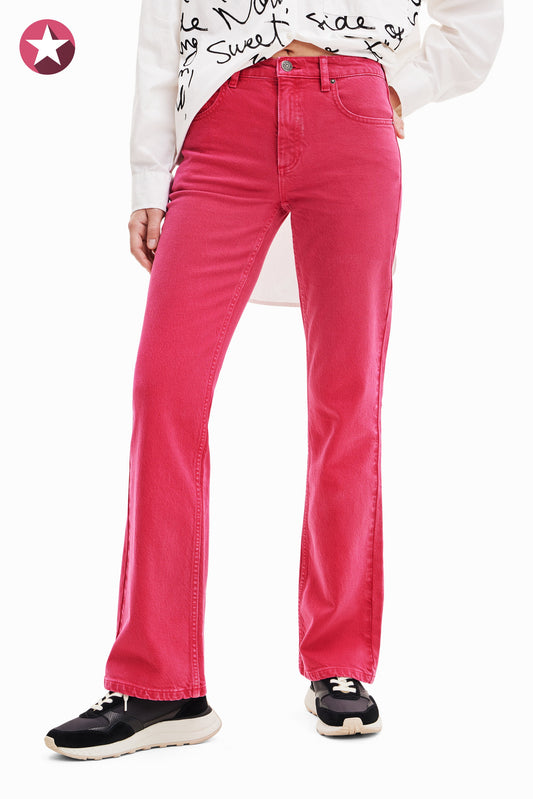 Desigual 23WWDD88 Flare Jeans - Above The Crowd Boutique