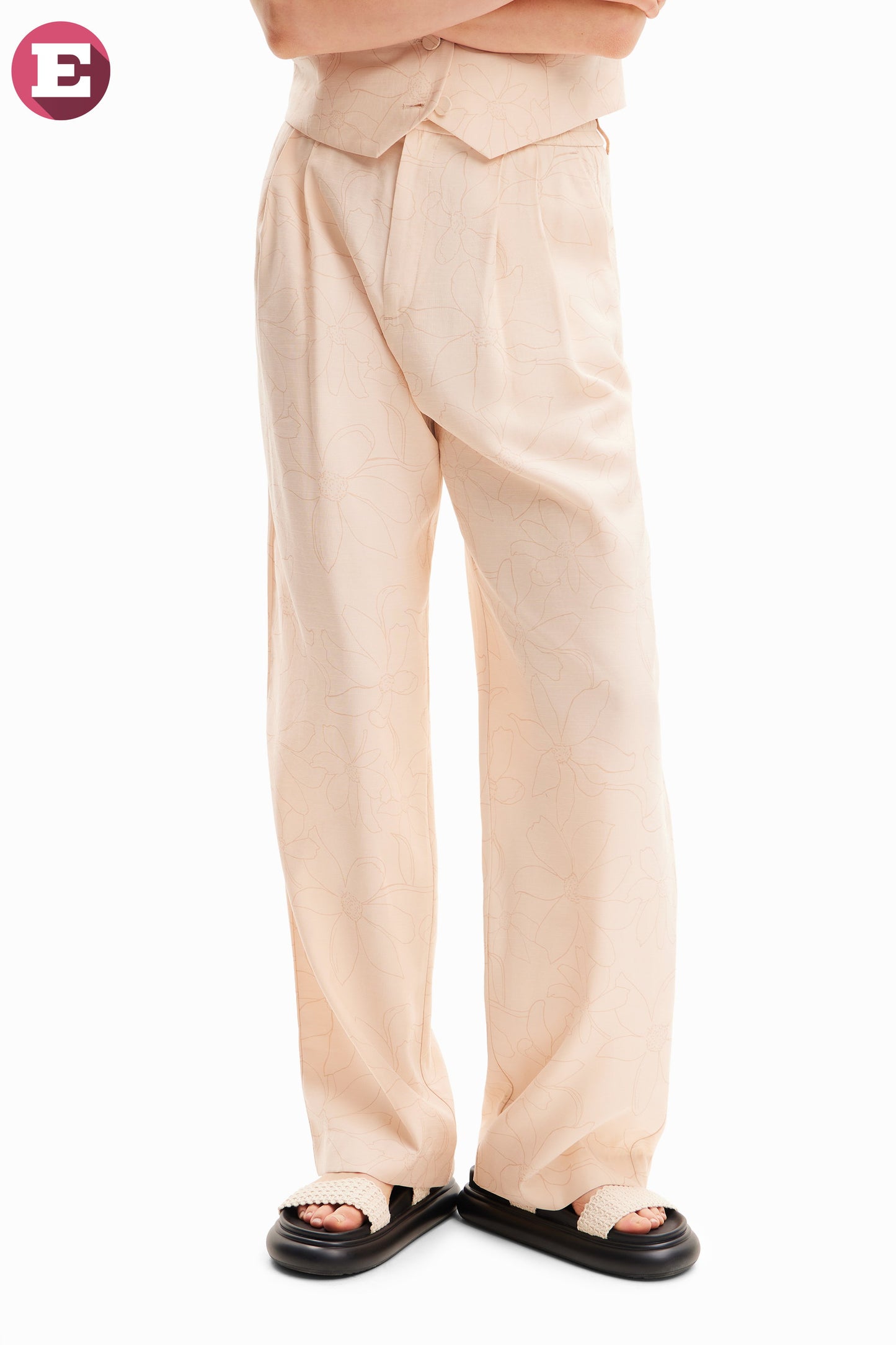 Desigual Women Woven Long Trousers 24SWPW32