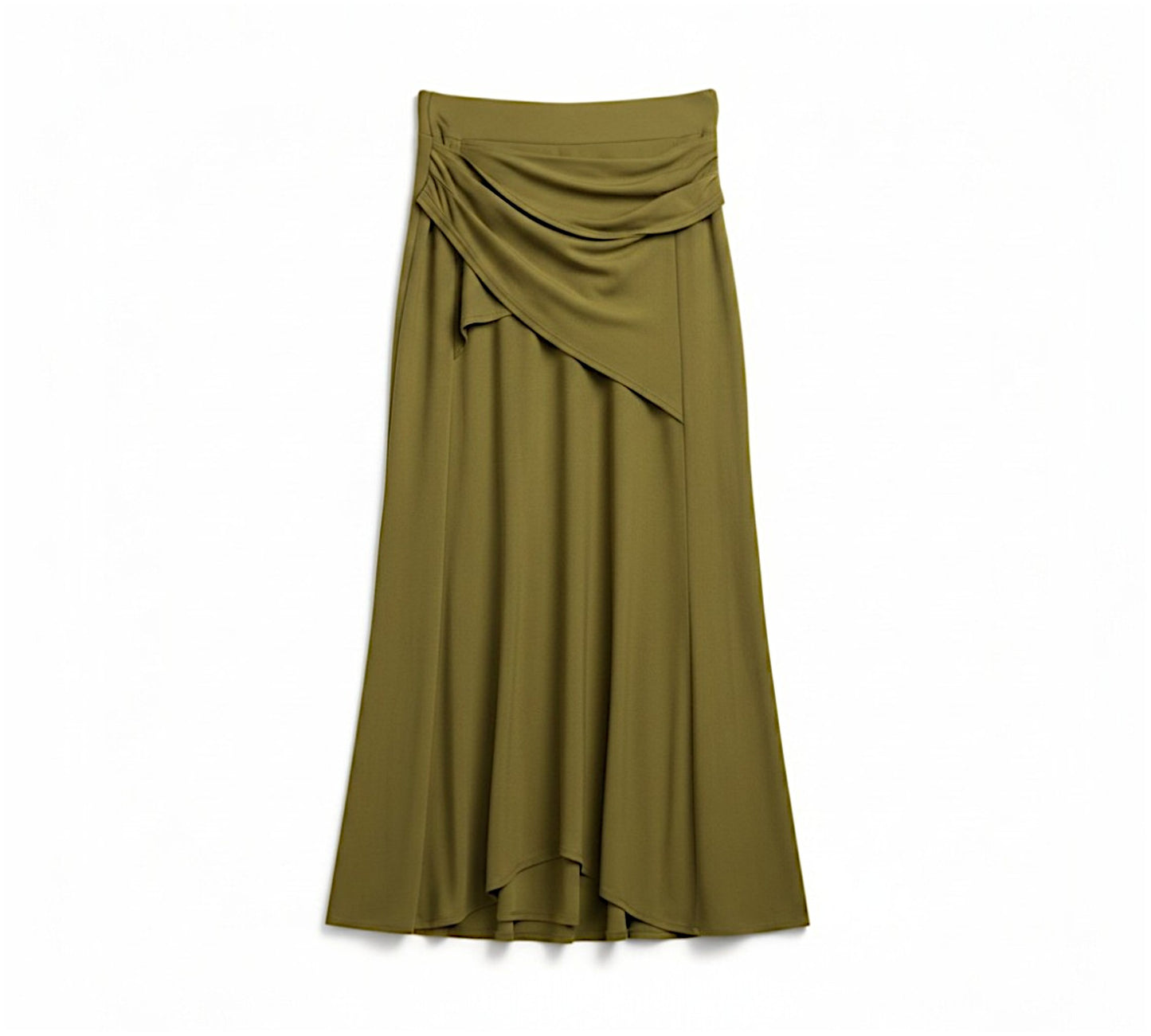 Bize Draped Top & Skirt Set – Contemporary Elegance - Above the Crowd Boutique