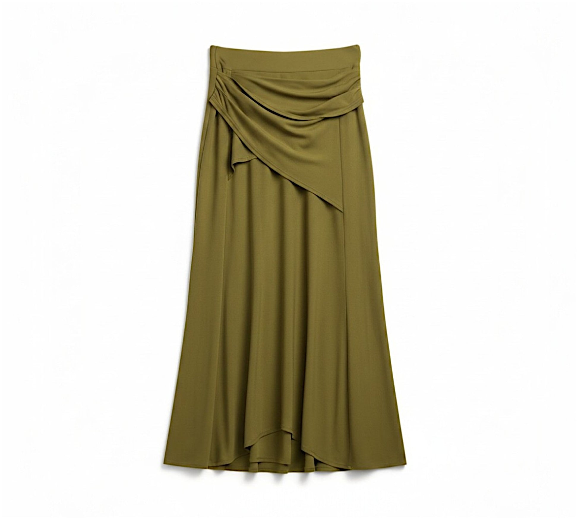 Bize Draped Top & Skirt Set – Contemporary Elegance - Above the Crowd Boutique