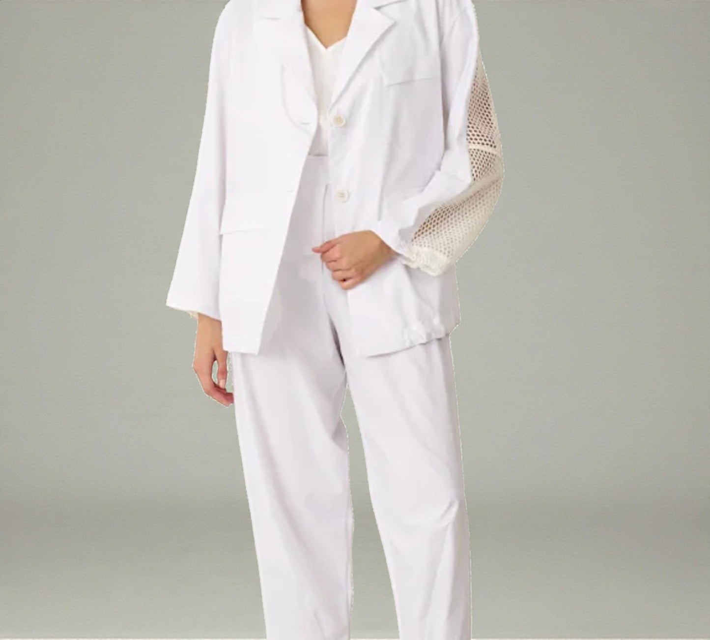 Bize Lightweight Mesh Panel Jacket - Above the Crowd Boutique