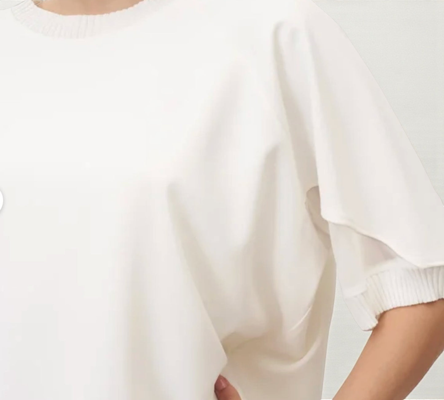 Bize Oversized Draped T-Shirt - Above the Crowd Boutique