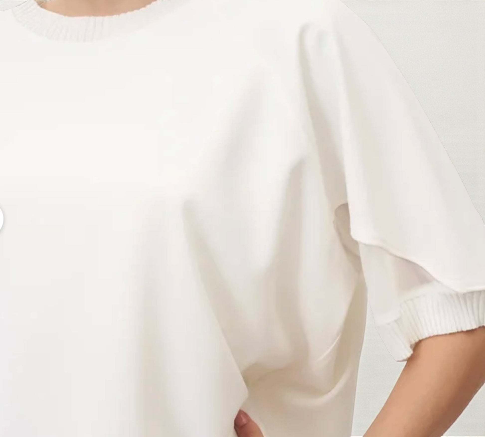 Bize Oversized Draped T-Shirt - Above the Crowd Boutique