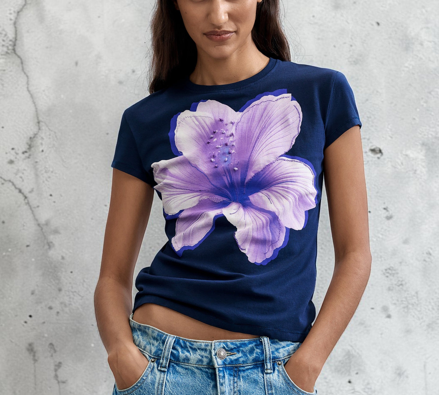 Floral Graphic T-Shirt - Above the Crowd Boutique