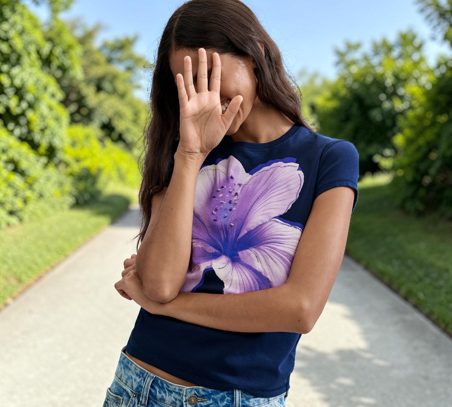 Floral Graphic T-Shirt - Above the Crowd Boutique
