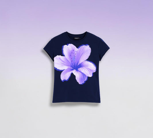 Floral Graphic T-Shirt - Above the Crowd Boutique