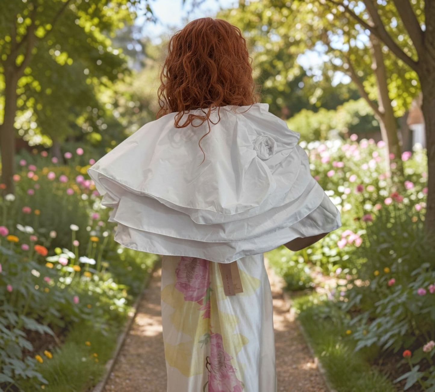 Bize Statement Floral Rosette Bolero - Above the Crowd Boutique