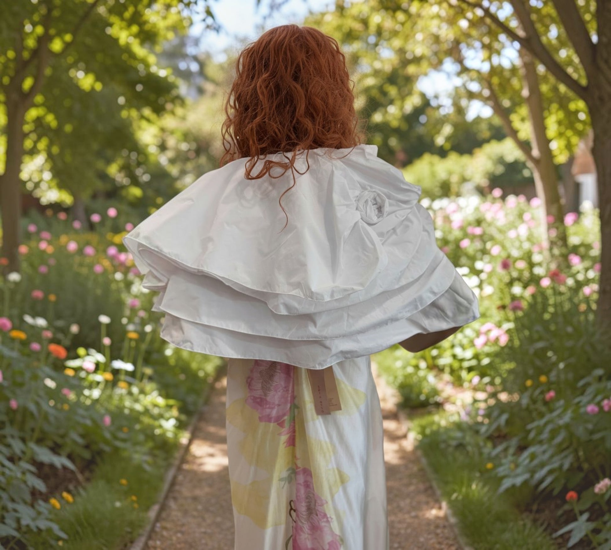 Bize Statement Floral Rosette Bolero - Above the Crowd Boutique
