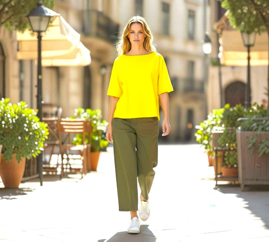 Oversized Open-Back Statement Top - Above the Crowd Boutique