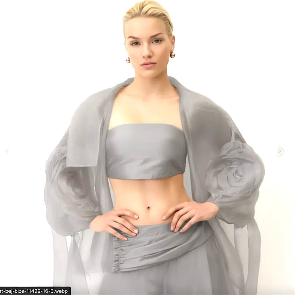 Bize Organza Statement Jacket