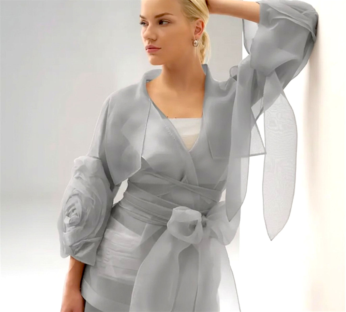 Bize Organza Statement Jacket