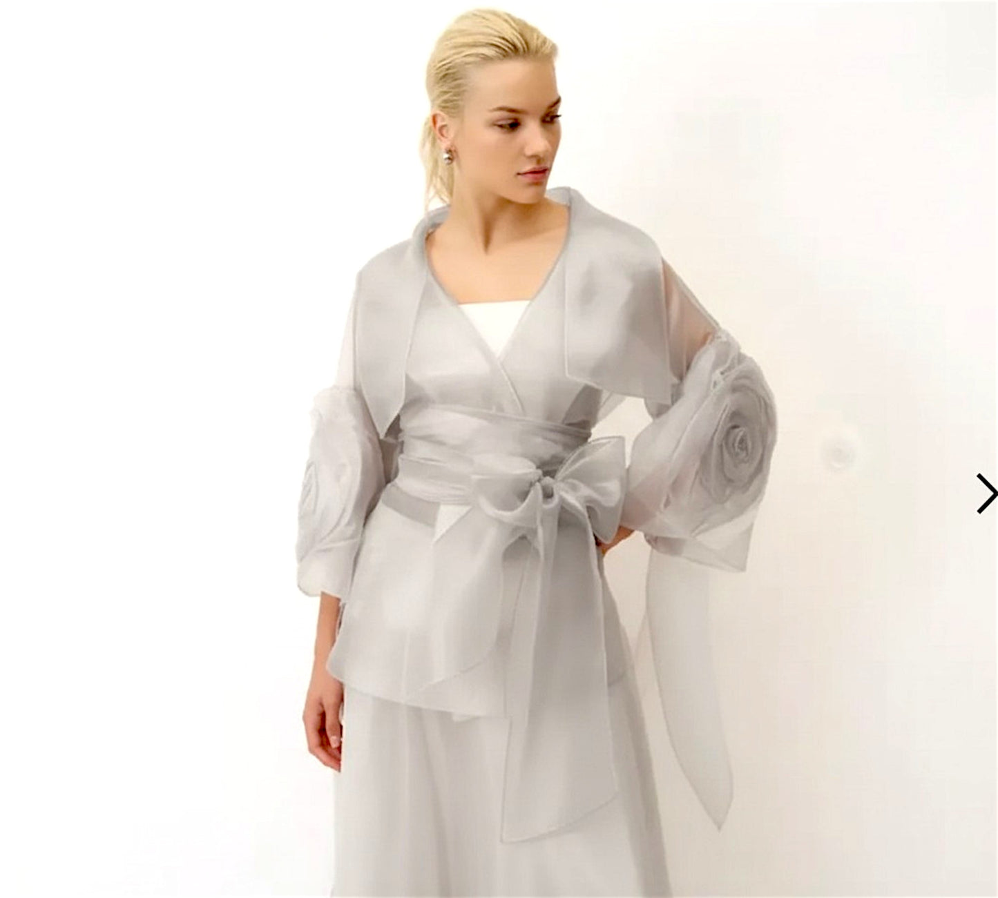 Bize Organza Statement Jacket