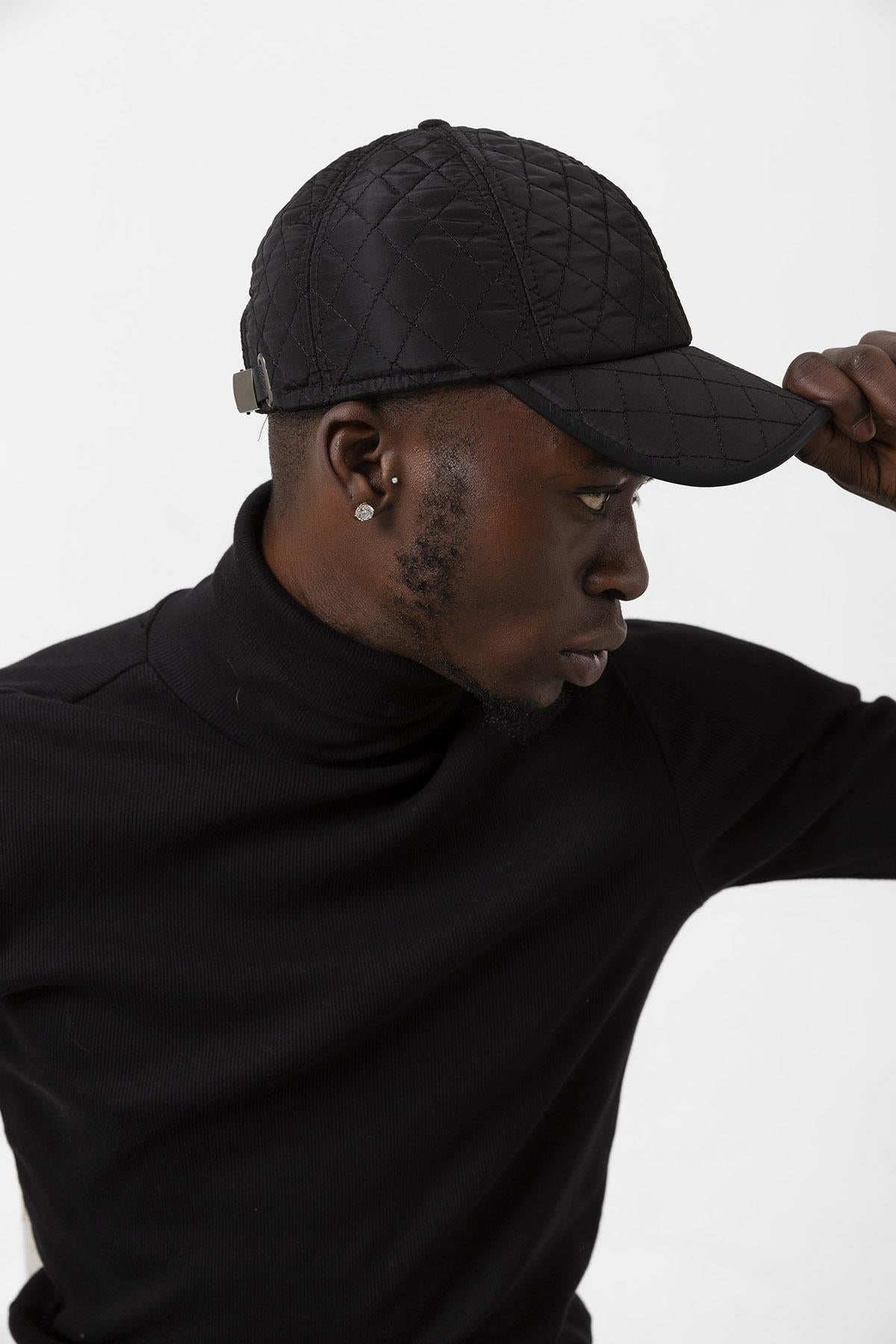 Quilted Men's Cap