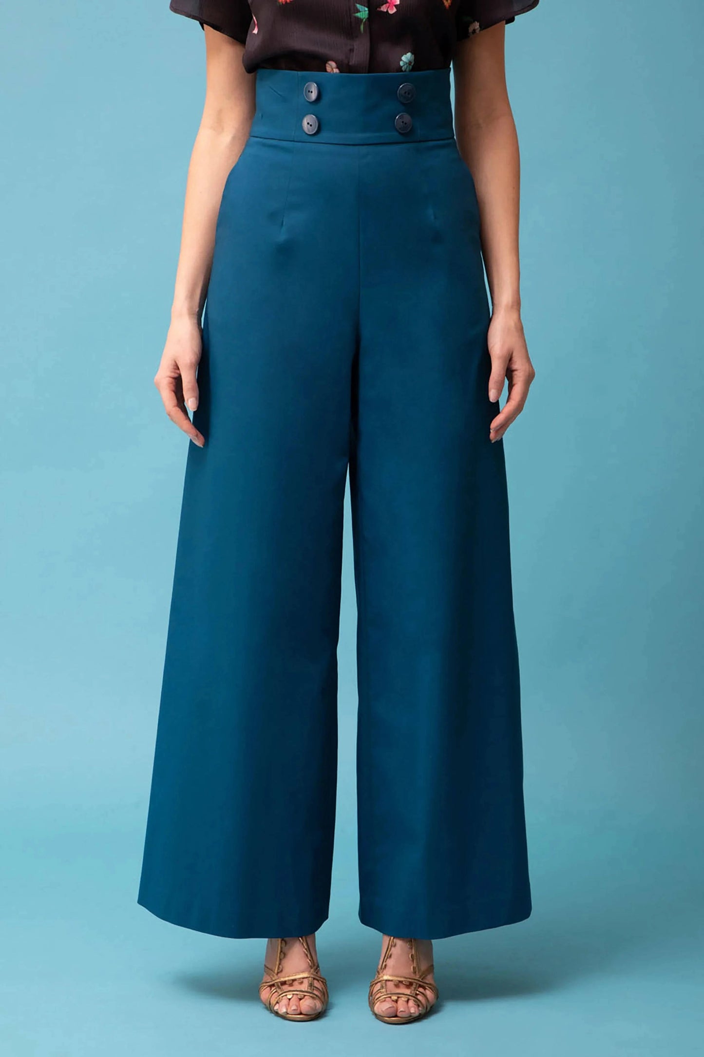 4Uattro Wide Legs Women Pants 4Uattro