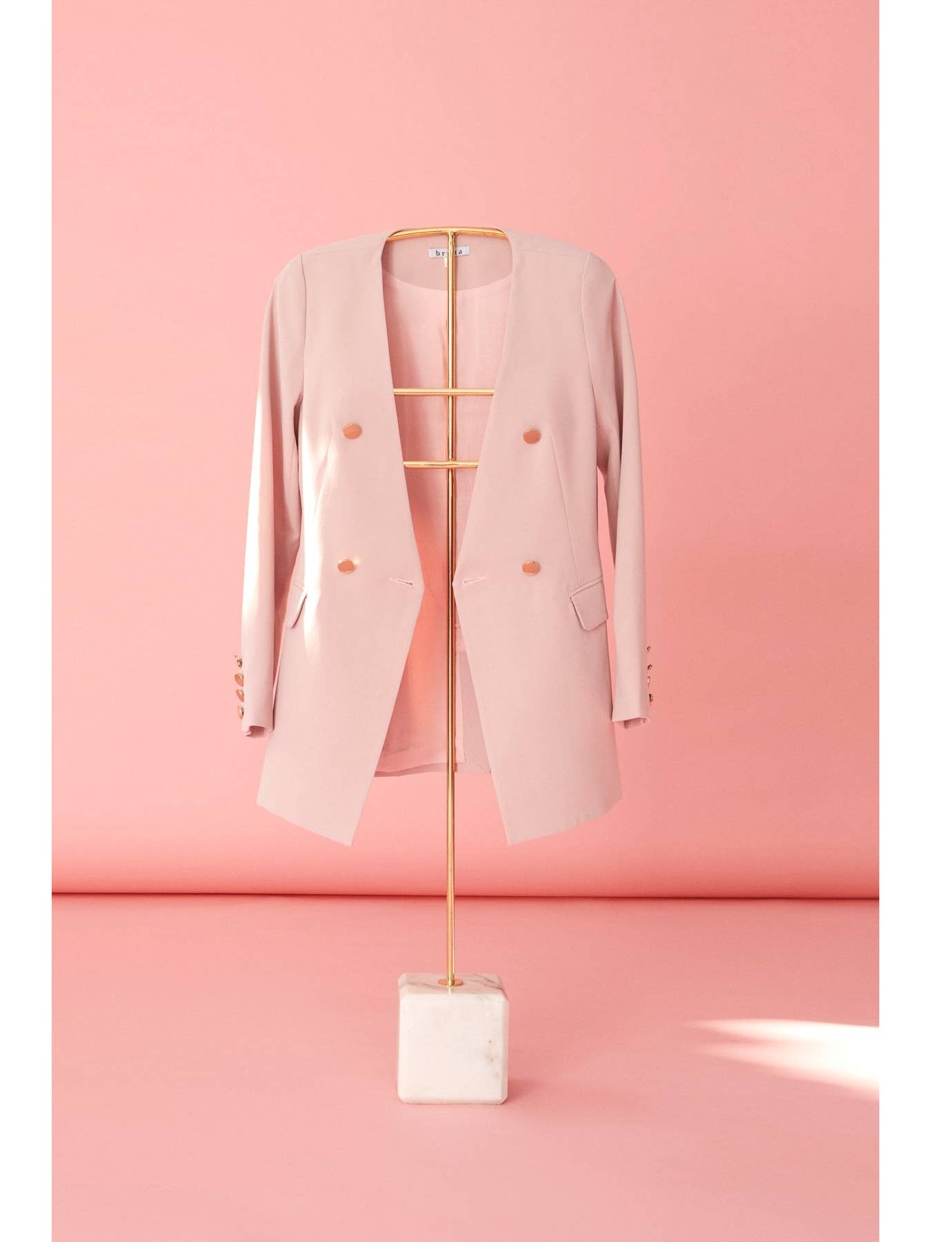 Bruna Cornelia Pink Women Jacket - Above The Crowd Boutique