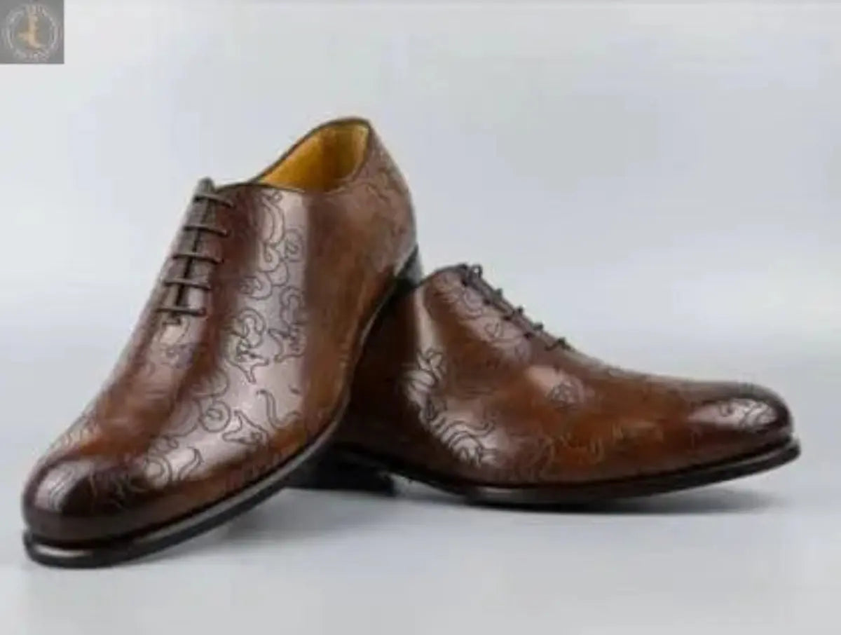 AZ Collection Laser Print Men Shoes AZ Collection