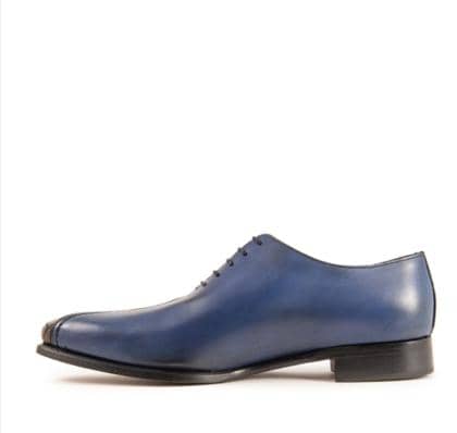 AZ Collection Men Blue And Brown Shoes 2103 AZ Collection