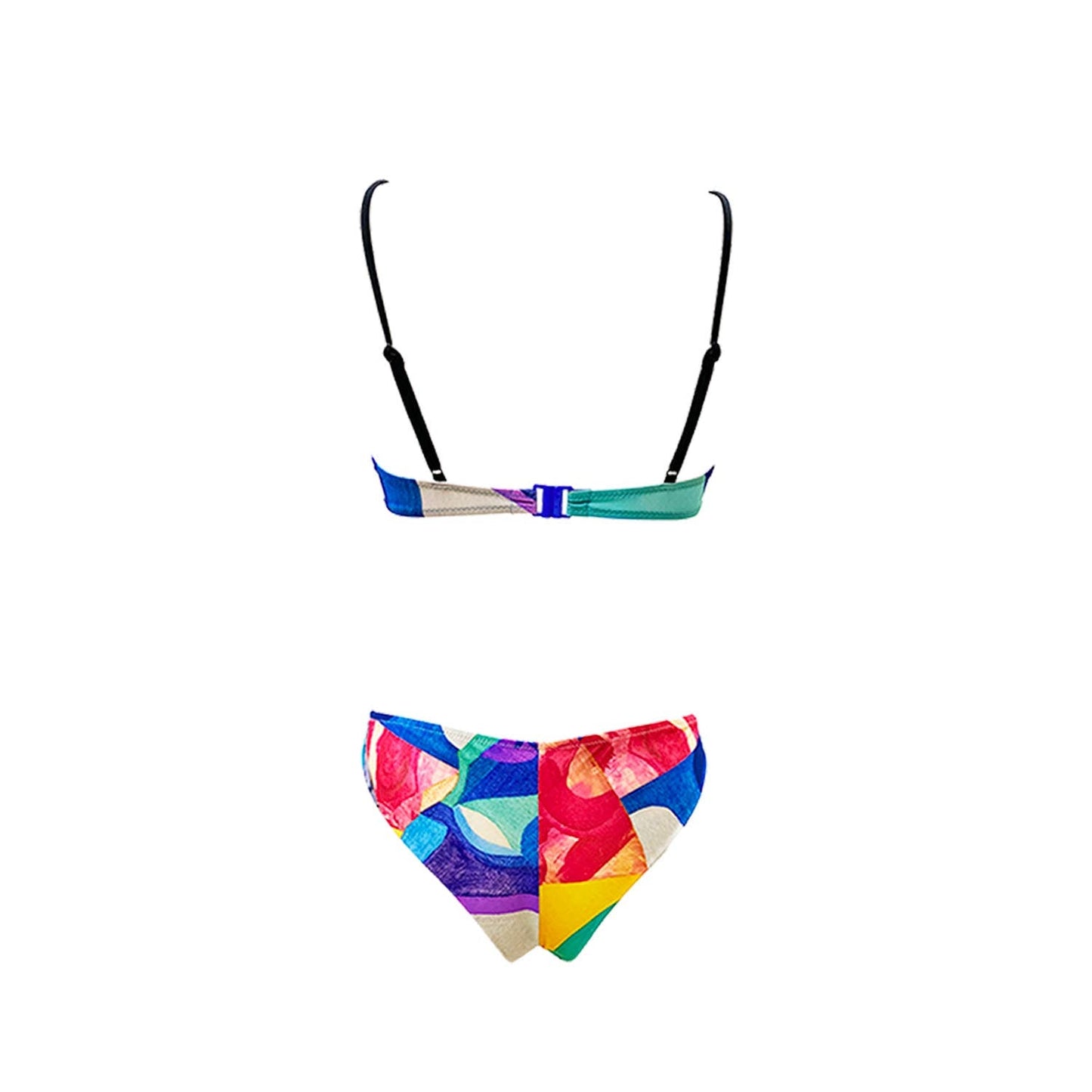 Aulala X Risbo - Art Inspired Triangle Bikini Set Aulala Paris