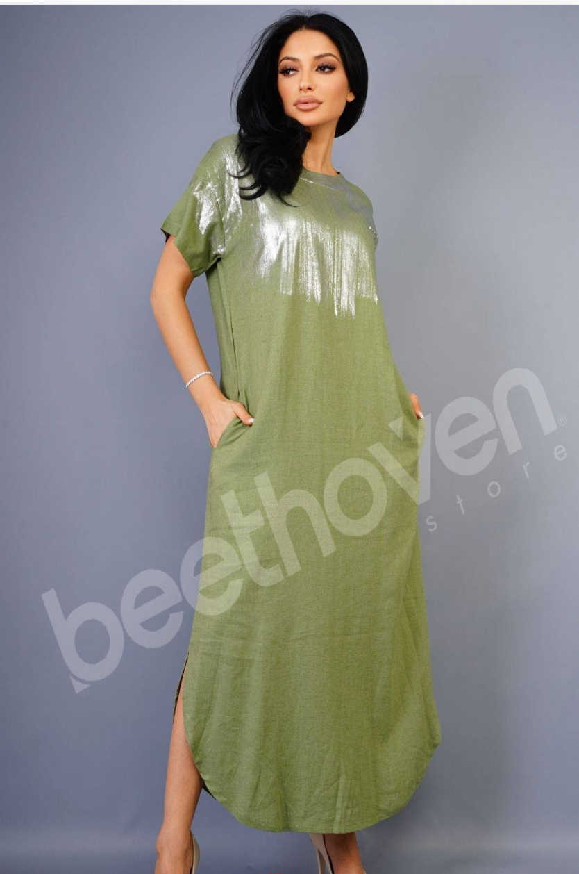 Beethoven Linen Dress 4288 Beethoven