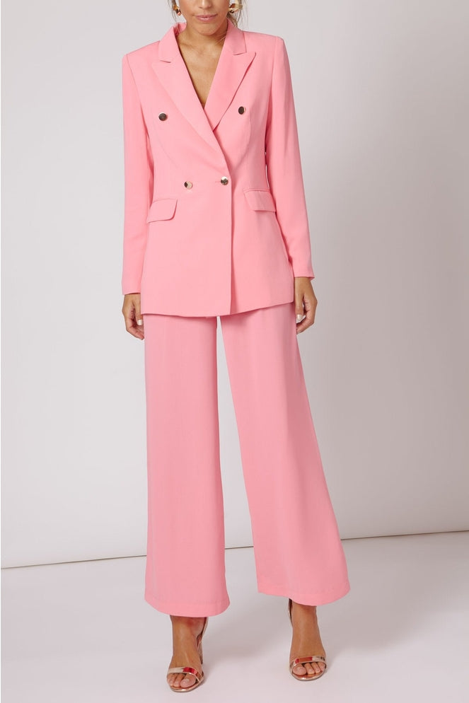 Bibi Blazer & Libi Culottes Suit - European Style, Gold Buttons Bruna