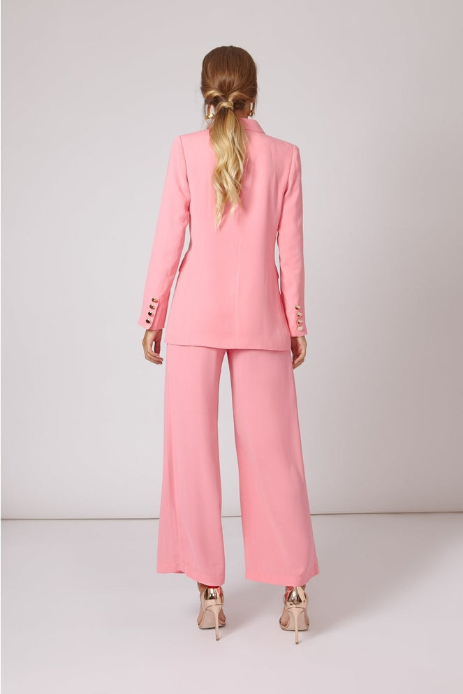 Bibi Blazer & Libi Culottes Suit - European Style, Gold Buttons Bruna