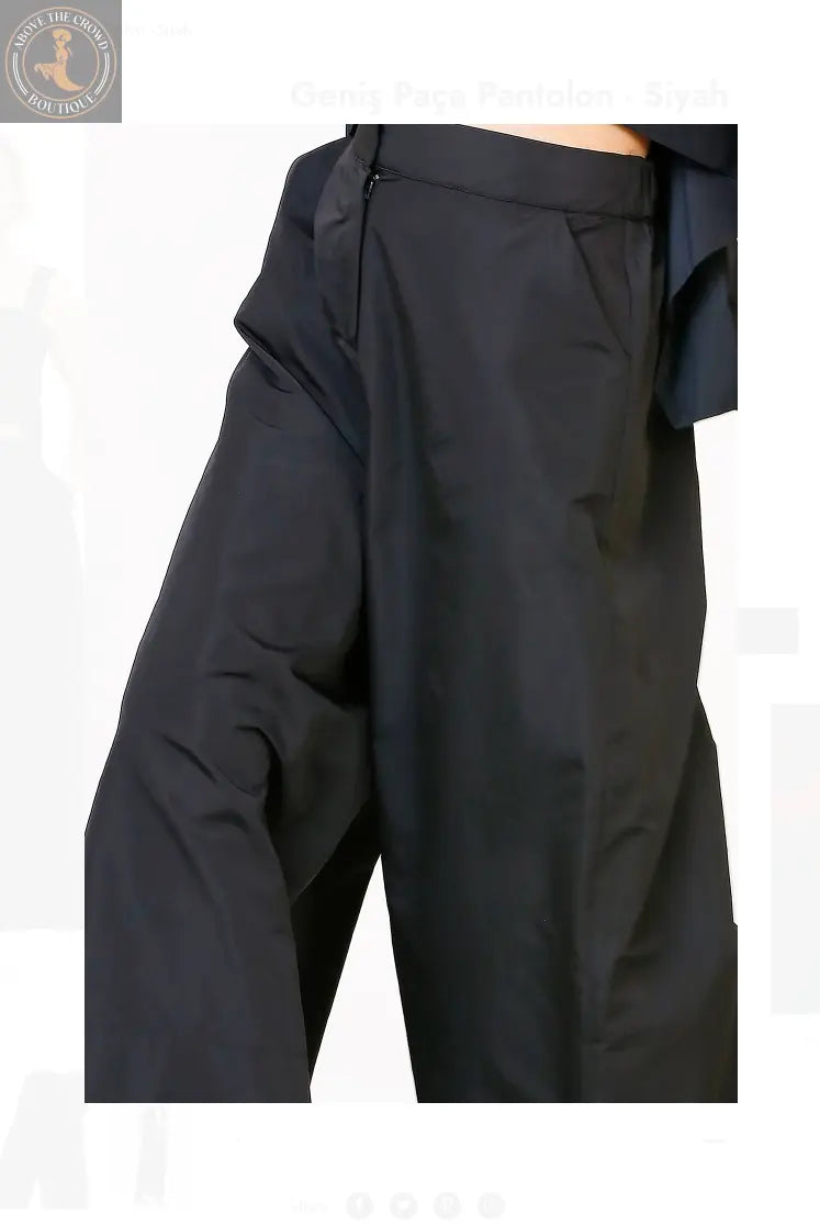 Bize 24W-BK8602 Wide Leg Pants Bize