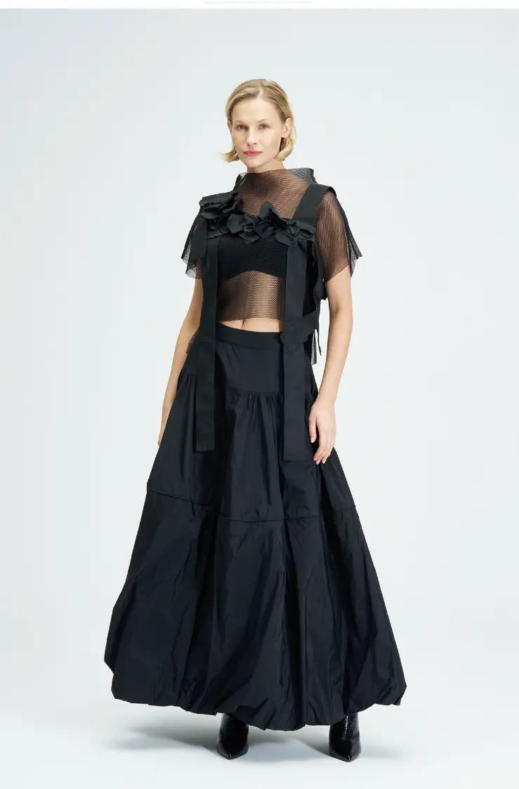 Bize 24W-BZ3010 Taffeta Balloon Skirt Bize