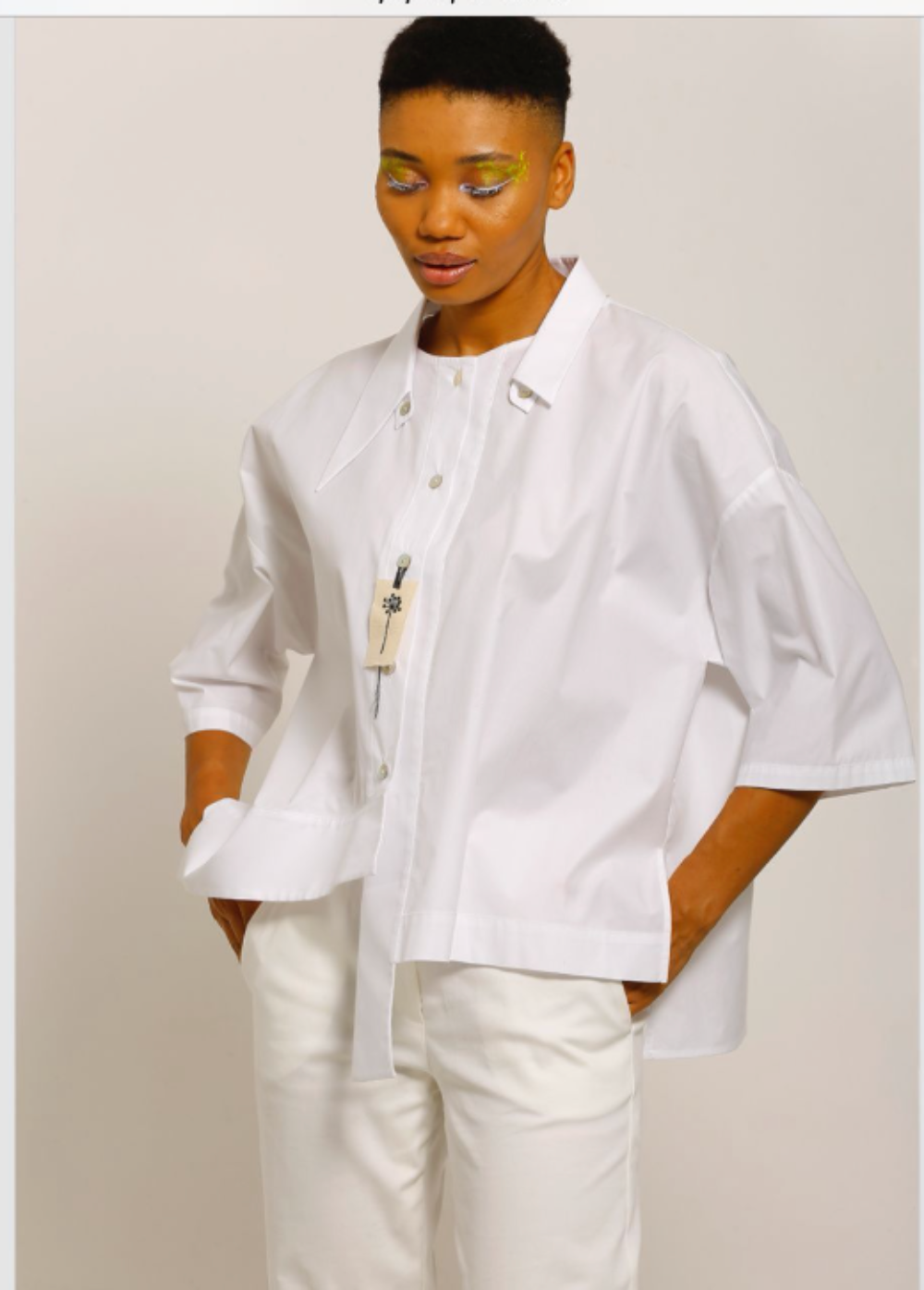 Bize 922 Oversized Blouse - European Style, Relaxed Fit - Above The Crowd Boutique Bize