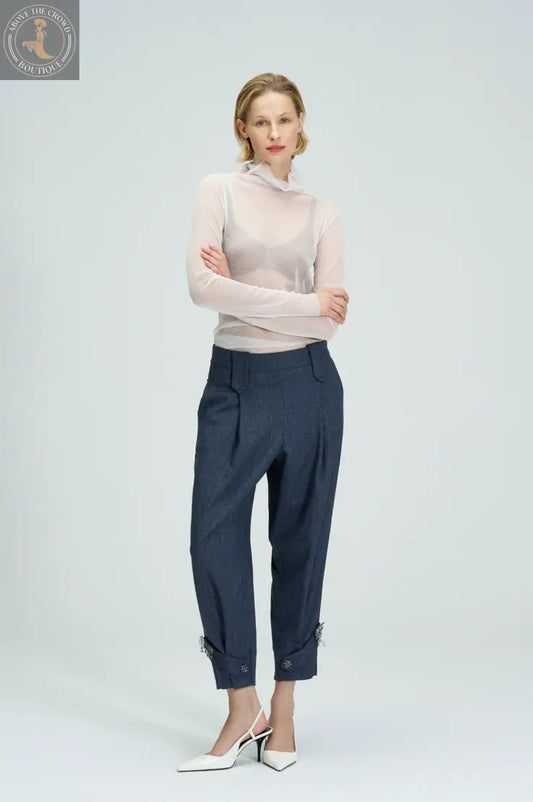 Bize Belted Leg Trousers 24W-BC7003 Bize