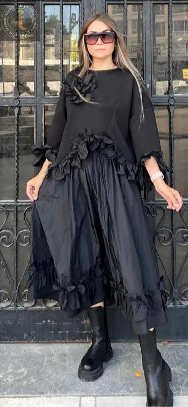 Bize Blouse With Decorative Flower BZ887 Bize