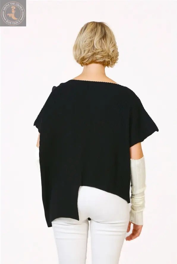 Bize Boat Neck Poncho Blouse 24W-BT055 Bize