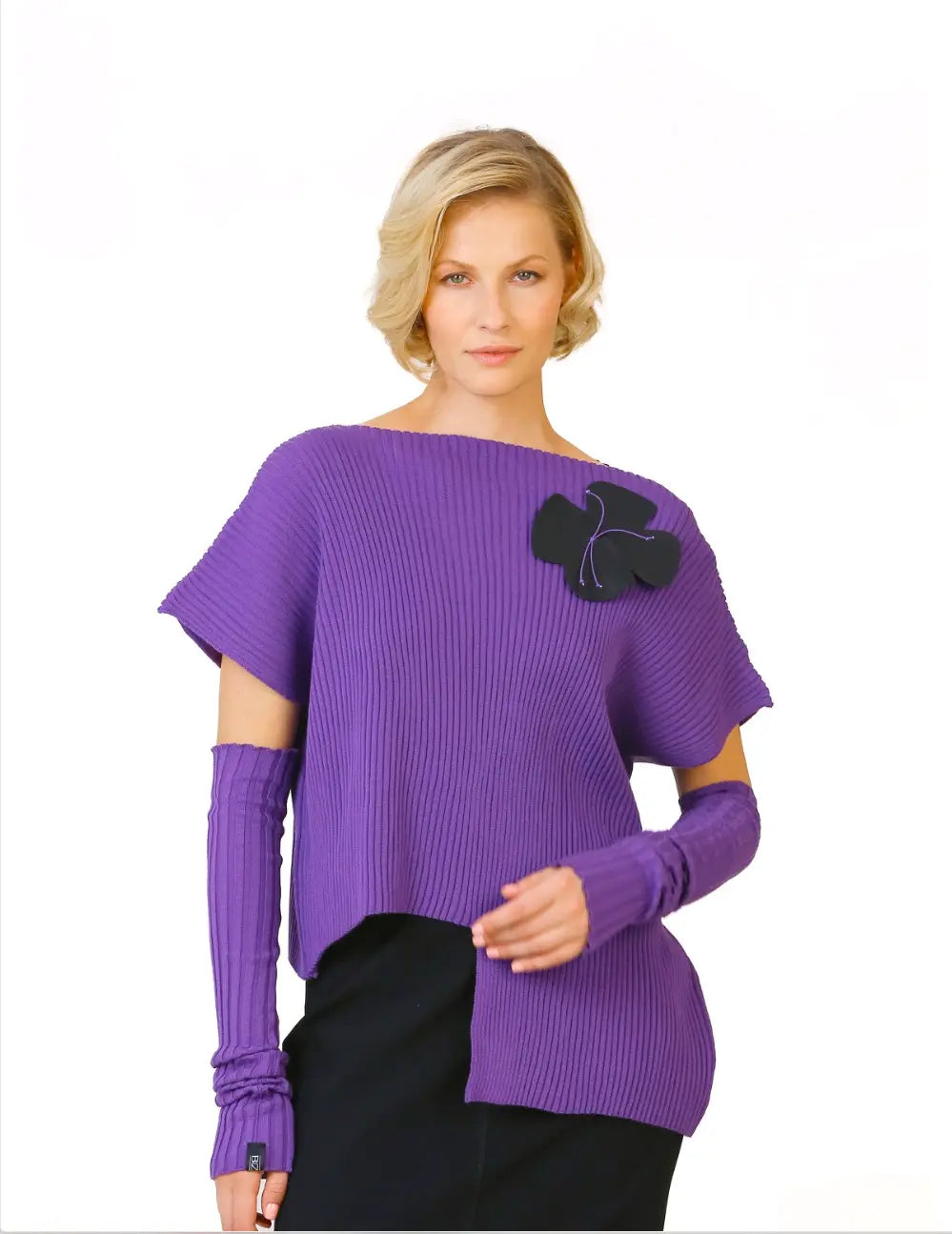 Bize Boat Neck Poncho Blouse 24W-BT055 Bize